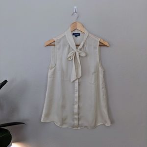 ModCloth Ivory Blouse